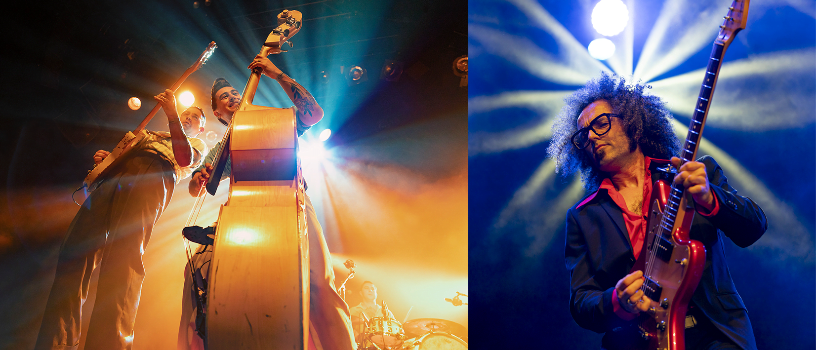 Concertfotografie door FotobrigadeJansen The Spunyboys, Mezz en Black Djangos, Totaal Festival